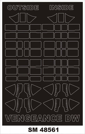 Montex SM48561 VENGENANCE II for DORA WINGS 1/48