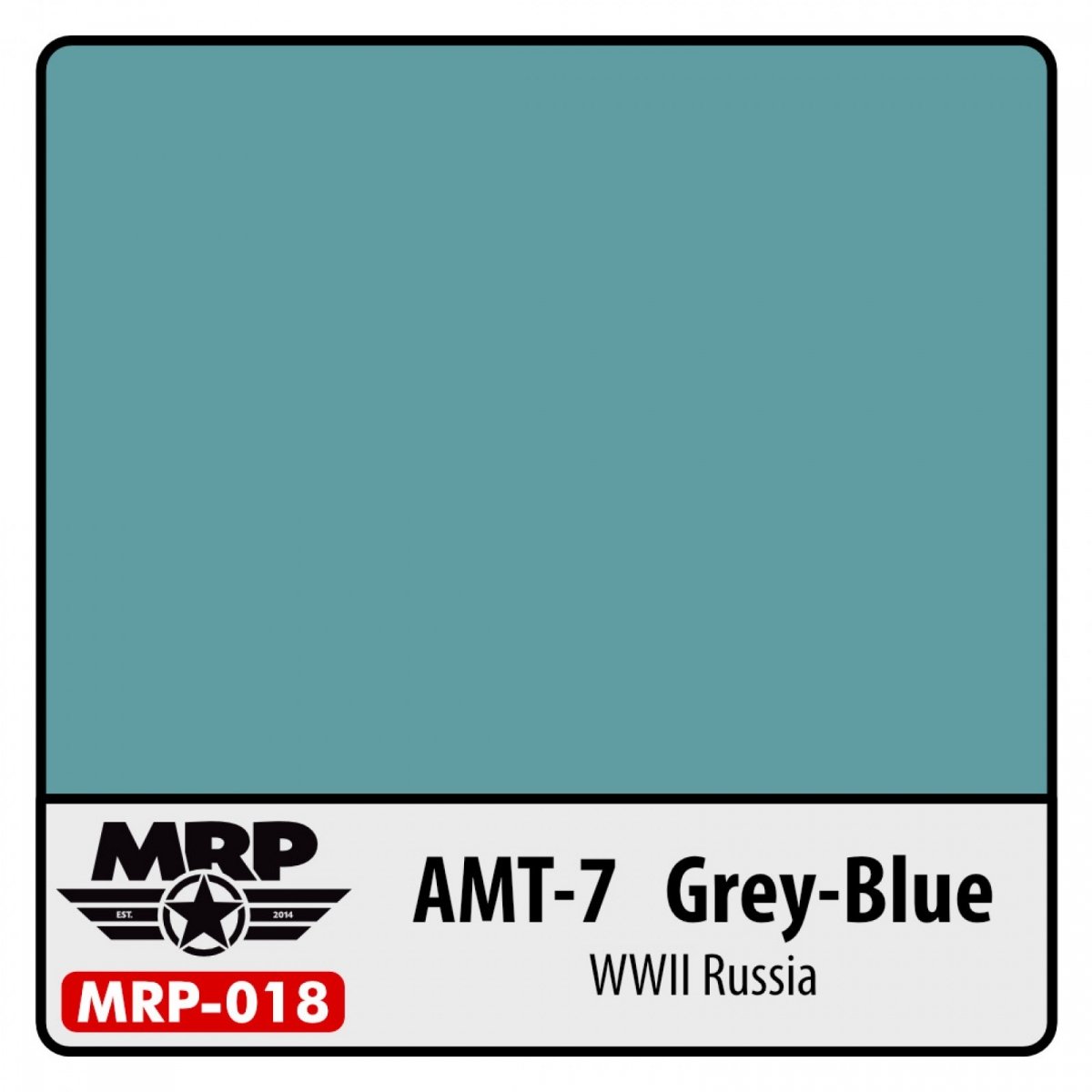 MR. Paint MRP-018 AMT-7 Gray Blue WWII Russia 30ml
