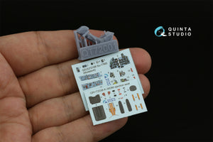 Quinta Studio QD+72168 Su-17M3 3D-Printed coloured Interior on decal paper (Modelsvit) (with 3D-printed resin part) 1/72 – Bild 2