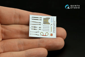 Quinta Studio QD48341 F-4G early 3D-Printed &amp;amp; coloured Interior on decal paper (Meng) 1/48 – immagine 10