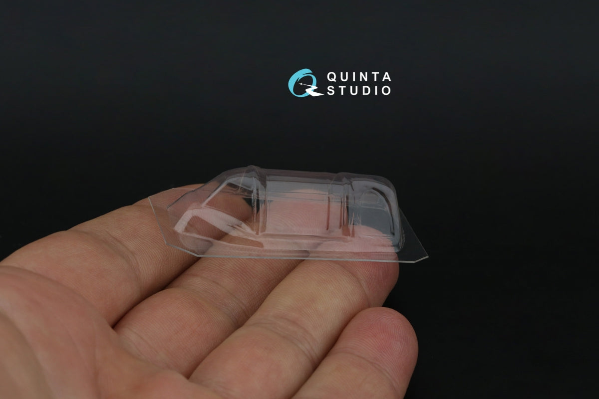 Quinta Studio QC48007 LaGG-3 Série 66, verrière transparente sous vide, 1 pièce, (Zvezda) 1/48  – image 3