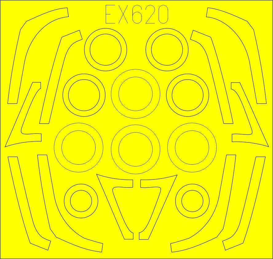 Eduard EX620 F-16C/N TFace TAMIYA 1/48 