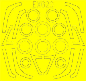 Eduard EX620 F-16C/ N TFace TAMIYA 1/48