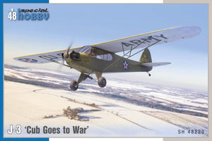 Special Hobby 48220 J-3 « Cub Goes To War » 1/48