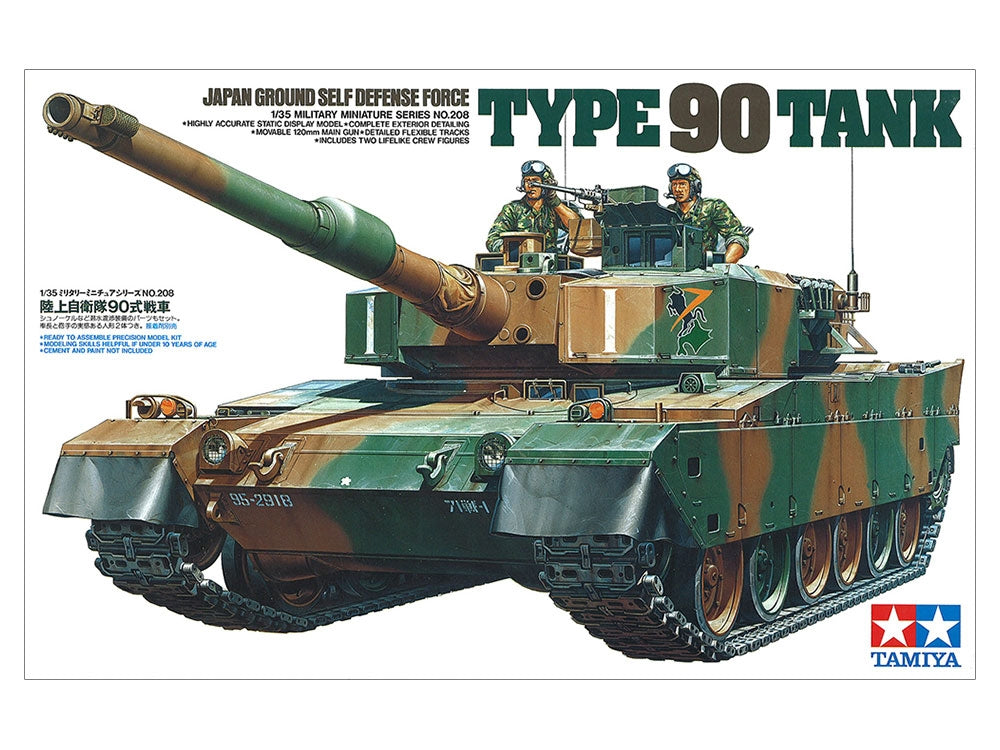 Tamiya 35208 JGSDF Type 90 Tank 1/35 – imagen 2