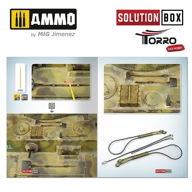 AMMO of Mig Jimenez 2414300001 How to paint WWII German Tanks - Solution Book – imagen 8