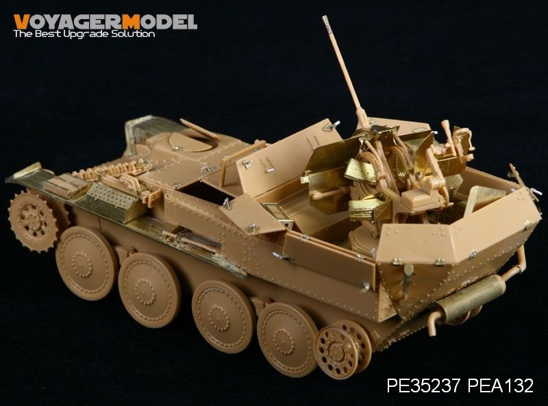 Voyager Model PEA132 WWII German Sd.Kfz.140 Flakpanzer 38(t) "Gepard" Fenders (For TRISTAR 35035) 1/35