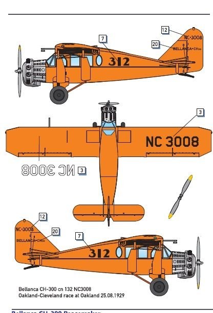 Dora Wings 72022 Bellanca CH-300 Pacemaker 1/72 – immagine 6