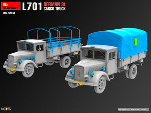Miniart 35450 L701 GERMAN 3T CARGO TRUCK 1/35 – image 8