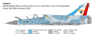 Italeri 90023 Dassault Mirage 2000 B/D 1/72 – image 4