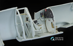 Intérieur imprimé en 3D et coloré sur papier décalcomanie pour Spitfire Mk. IX (Quinta Studio QD32044) (pour maquette Revell) au 1/32 – image 10