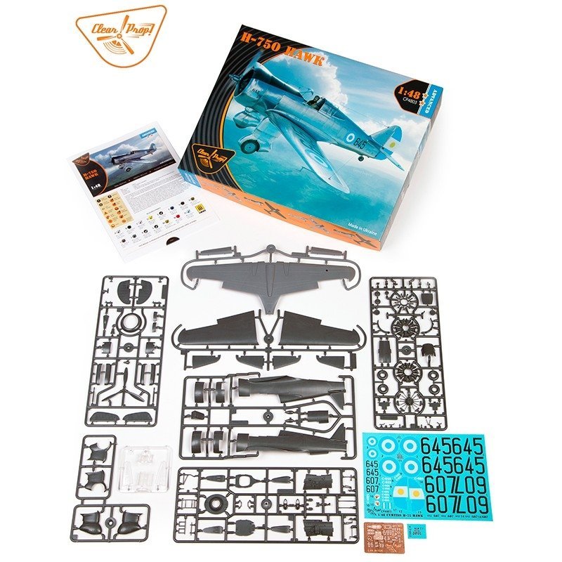 Clear Prop! CP4803 H-75O Hawk ADVANCED KIT 1/48 – image 6