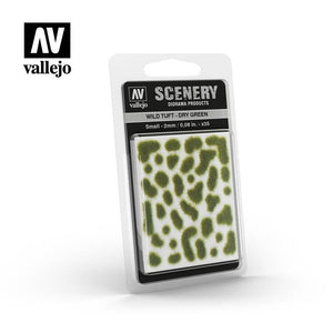 Vallejo Scenery SC401 Touffe sauvage – Vert sec