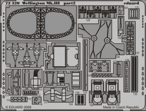 Eduard 73320 Wellington Mk. III S. A. 1/72 TRUMPETER – zdjęcie 3