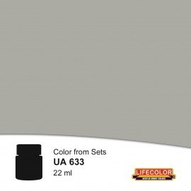 Lifecolor UA633 Marine royale Seconde Guerre mondiale, gris clair de l'Amirauté, 507C, 22 ml