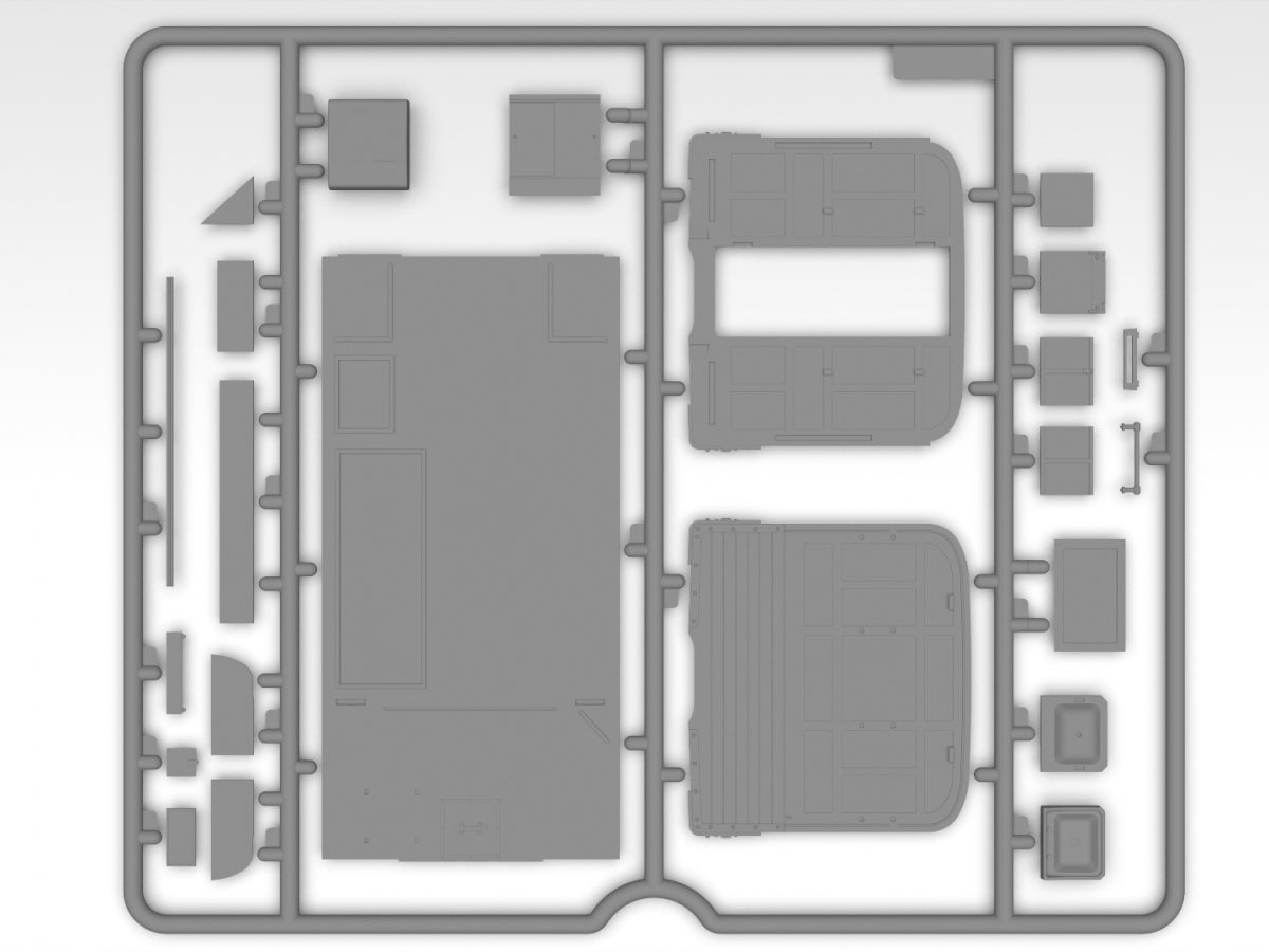 ICM 35603 Monty&amp;#39;s Office Caravan 1/35 – imagen 16
