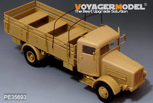 Camion cargo allemand Bussing Nag L4500A 4x4 de la Seconde Guerre mondiale, modèle Voyager PE35693, pour AFV 35270, échelle 1/35 – image 7