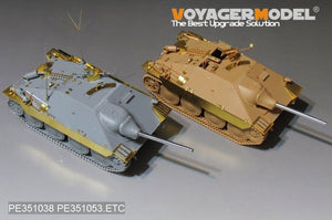 Maquette Voyager PE351053B Chasseur de chars allemand Sd.Kfz.138/2 Hetzer, version tardive (la version B inclut le canon), pour maquettes ACADMY 13230/13277 au 1/35 – image 3