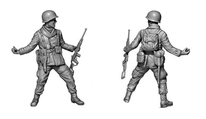 Master Box 35253 U.S. 101st Airborne Division. Bastogne, December 1944 1/35