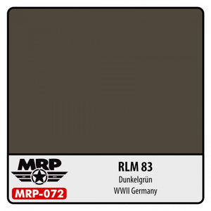 Peinture MR. Paint MRP-072 RLM 83 Dunkelgrun Allemagne Seconde Guerre mondiale 30 ml