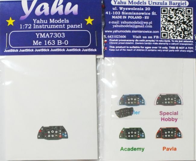 Yahu YMA7303 Me 163 B0 Academy 1/72