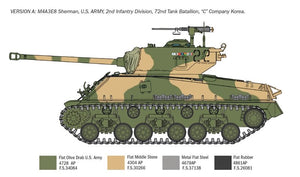 Italeri 6586 Sherman M4A3E8 - Korean War 1/35 – Bild 4