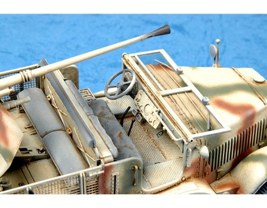 Trumpeter 01525 German 3.7cm Flak 37 auf Selbstfahrlafette Early 1/35 – immagine 4