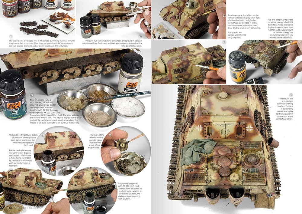 AK Interactive AK4826 TANKER 06: STEEL CATS (English) – zdjęcie 4
