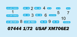 Trumpeter 07444 USAF XM706E2 1/72 – immagine 4