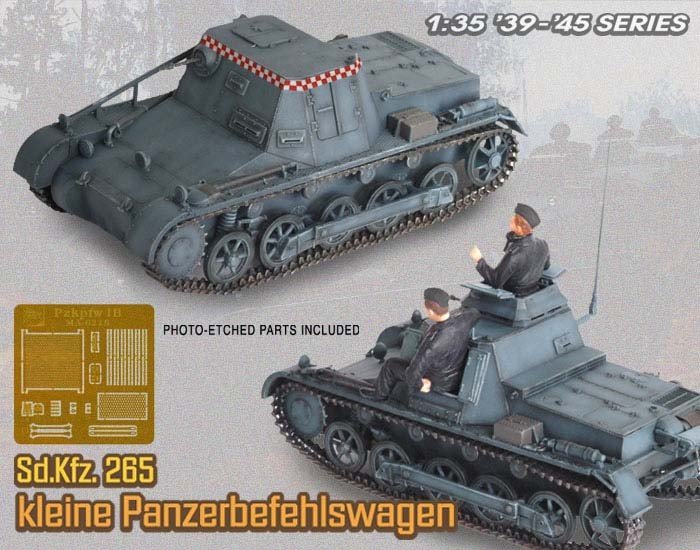 Dragon 6218 Sd.Kfz.265 petit Panzerbefehlswagen (1/35) – image 4
