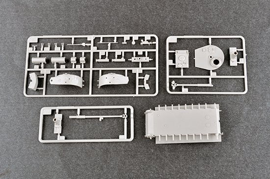 Trumpeter 07164 German Tiger with 88mm kwk L/71 1/72 – Bild 4