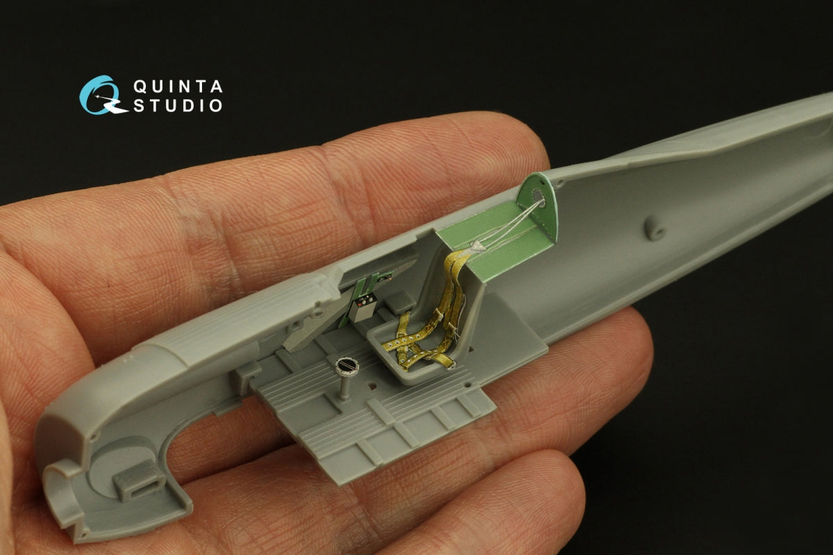 Quinta Studio QD48393 Gloster Gladiator MKI 3D-Printed &amp;amp; coloured Interior on decal paper (I Love Kit) 1/48 – Bild 8