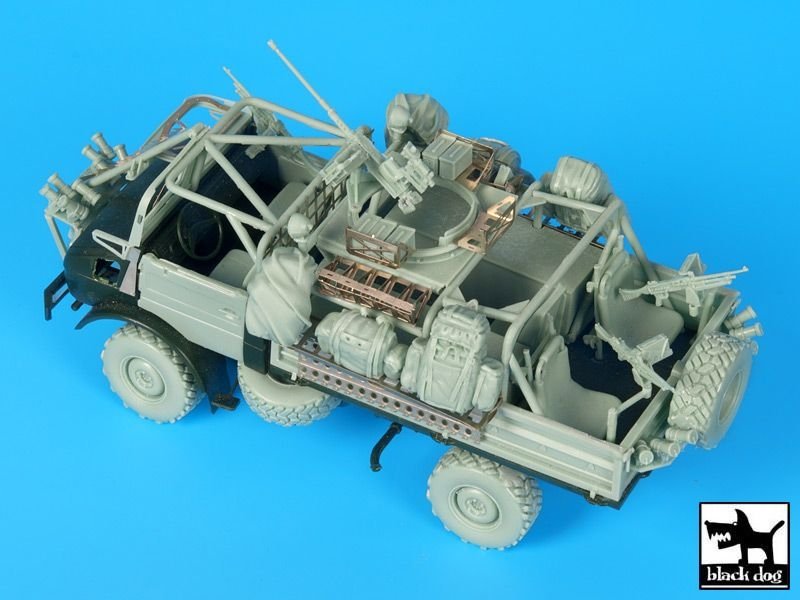 Black Dog T35182 Unimog Belgian special forces accessories set 1/35 – Bild 3