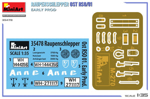 Miniart 35478 RAUPENSCHLEPPER OST RSO/01. EARLY PROD 1/35 – Bild 2