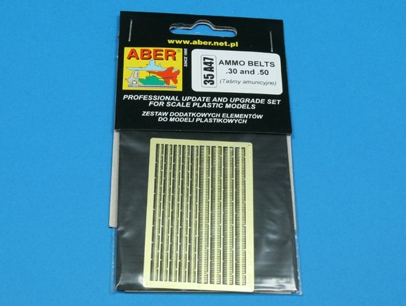 Aber 35A047 Taśmy amunicyjne .30 i .50 cala 1/35 – zdjęcie 3