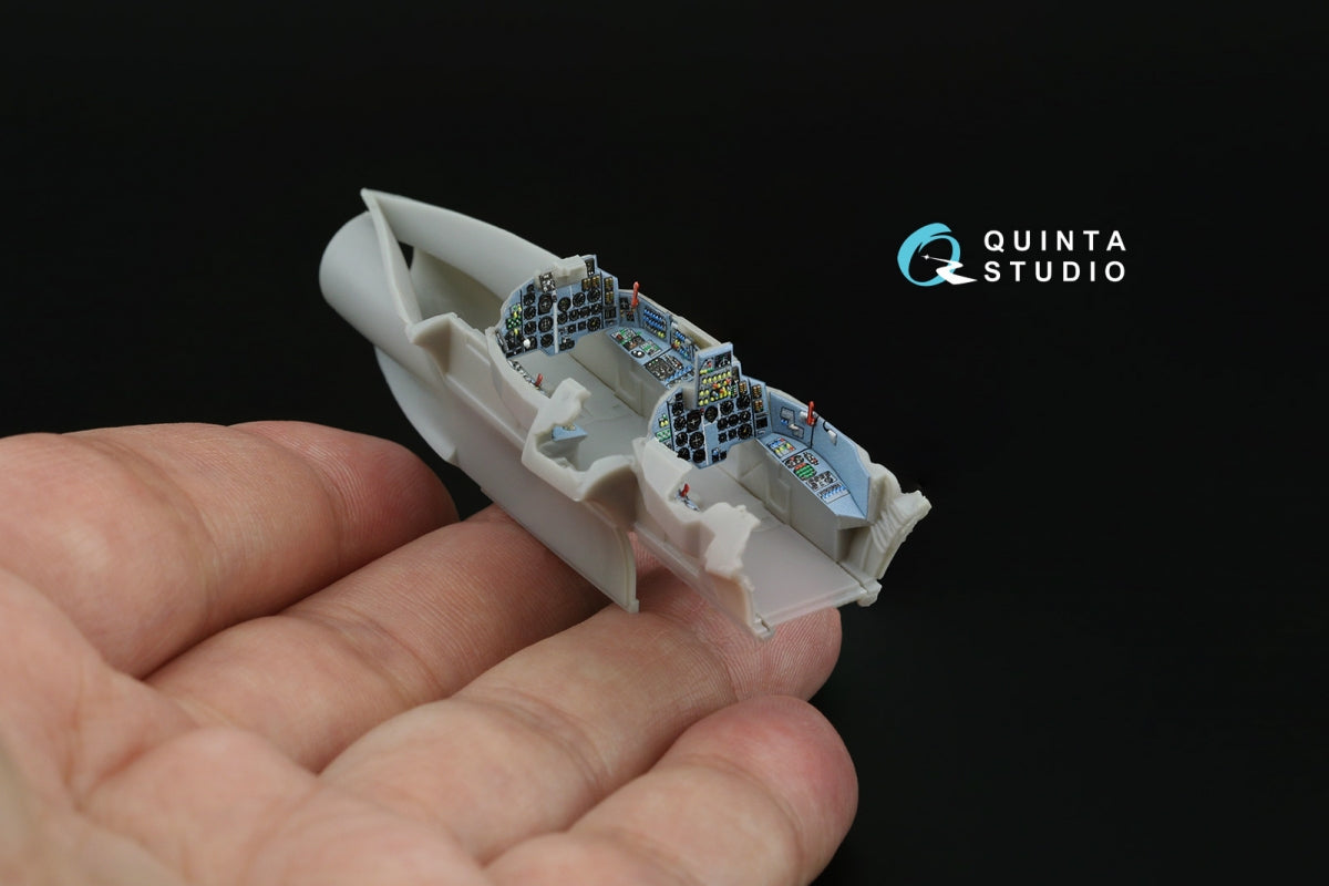 Quinta Studio QD+72167 Su-17UM3 3D-Printed &amp;amp; coloured Interior on decal paper (Modelsvit) (with 3D-printed resin part) 1/72 – zdjęcie 7
