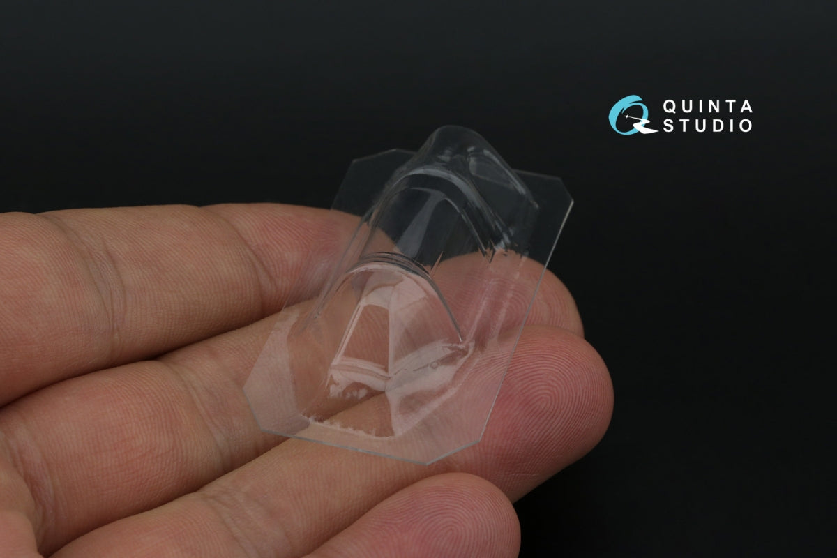 Quinta Studio QC48007 LaGG-3 Série 66, verrière transparente sous vide, 1 pièce, (Zvezda) 1/48  – image 4