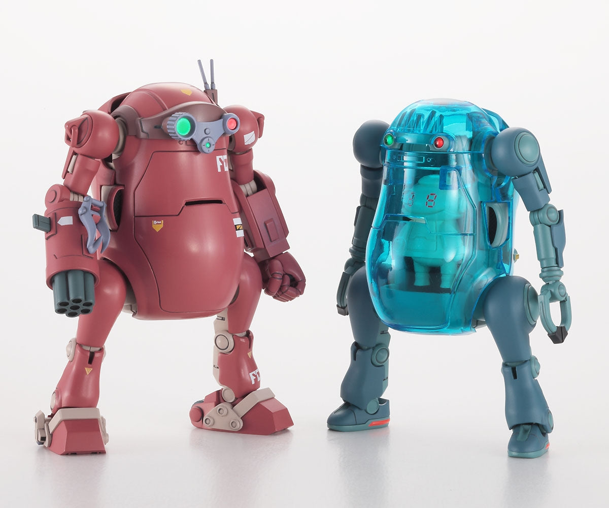 Hasegawa 64811 MechatroWeGo Votoms Collab Series Vol.2 &amp;#39;Brutishdog &amp;amp; Dilidiumcapsule&amp;#39; 1/35 – immagine 2