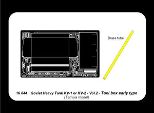 Aber 16044 Russian Heavy Tank KV-1 or KV-2 vol 2 - Tool boxes early 1/16 – Bild 8