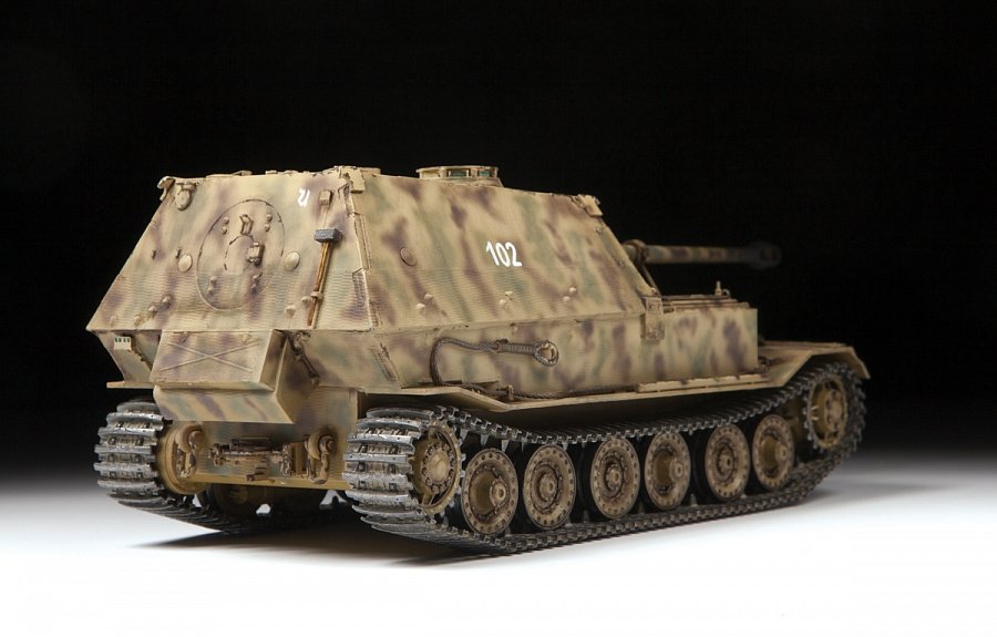 Zvezda 3659 German Tank Destroyer Elefant 1/35 – zdjęcie 3
