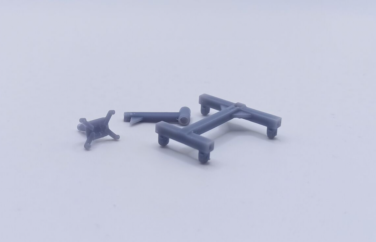 Yamamoto Model Parts YMPGAR6 Stojak na silnik 1/24 – Bild 2