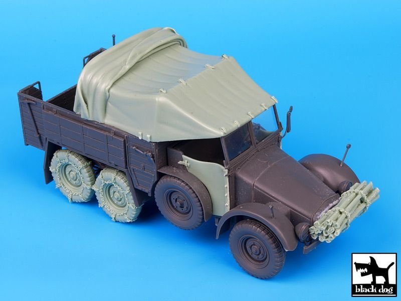 Black Dog T35075 Krupp Protze accessories set 1/35 – image 5