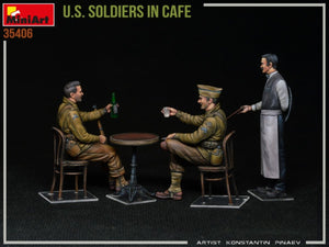 MiniArt 35406 U.S. SOLDIERS IN CAFE 1/35 – Bild 5