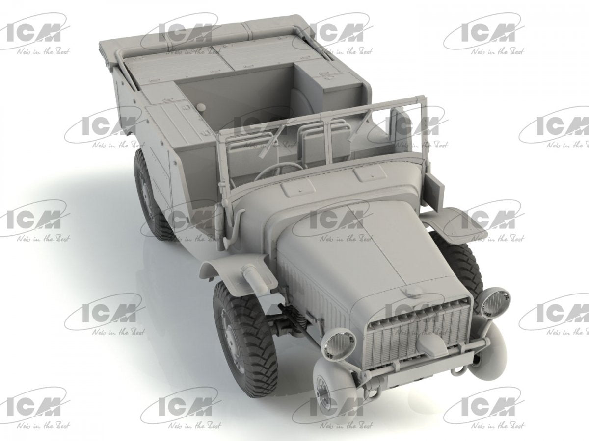 ICM 35573 Laffly (f) Typ V15T WWII German military vehicle 1/35 – Bild 5