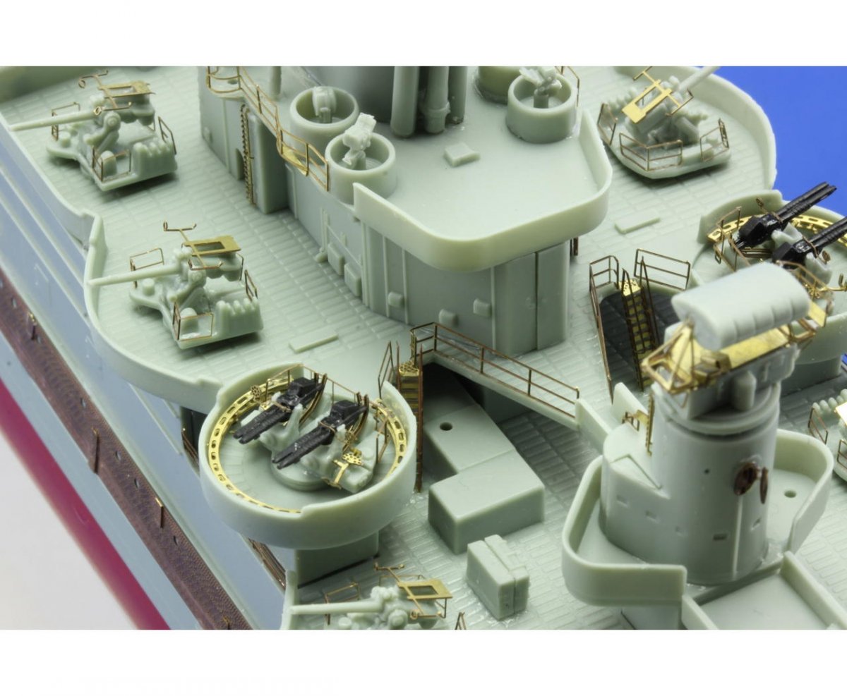 Eduard 53105 USS CA-35 Indianapolis railings ACADEMY 1/350 – immagine 6