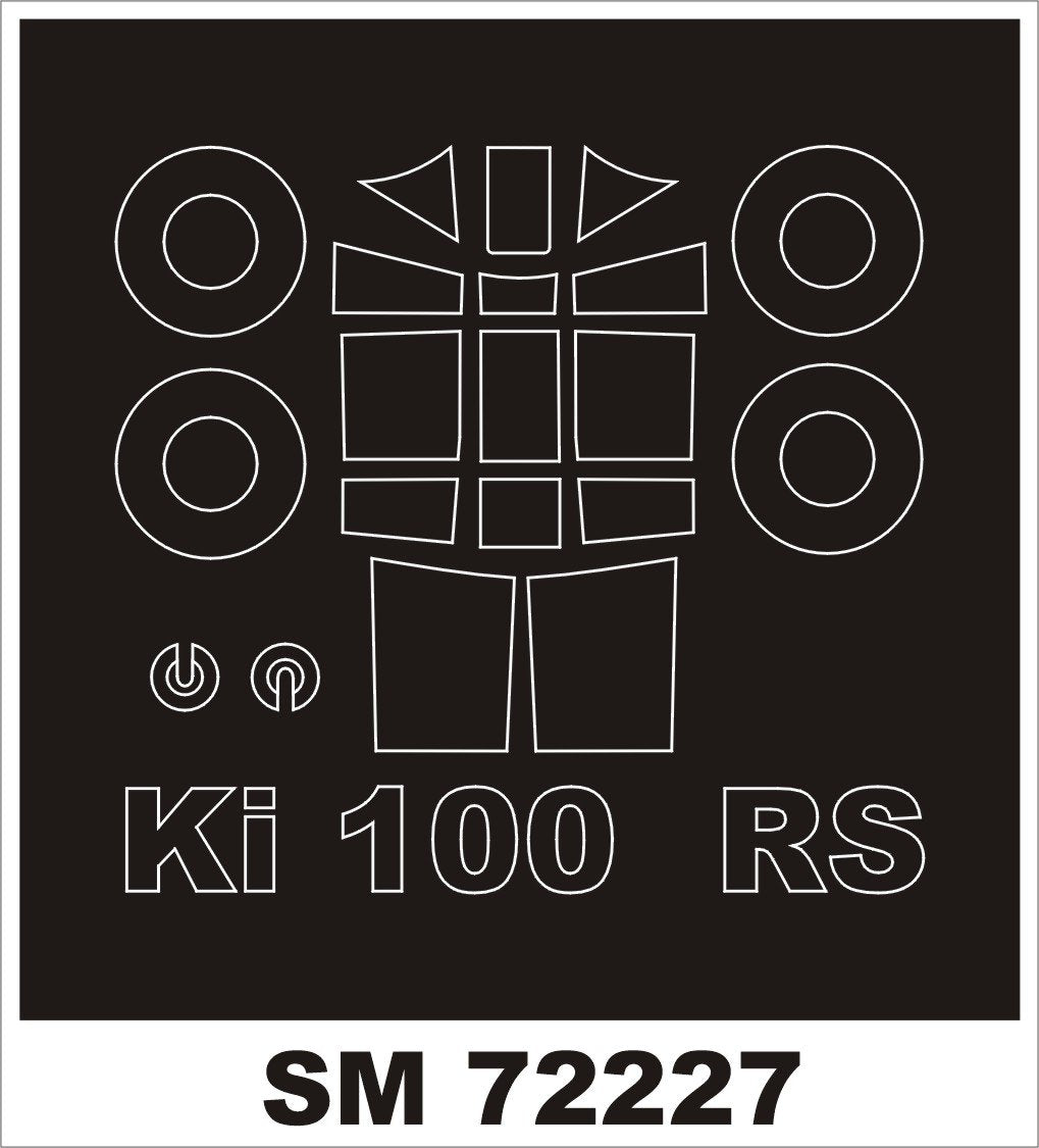 Montex SM72227 Ki-100 RS MODEL