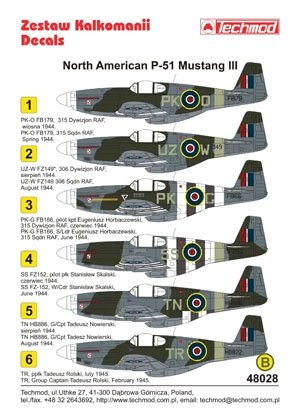 Techmod 48028 - North American P-51 Mustang III 1/48 – Bild 2