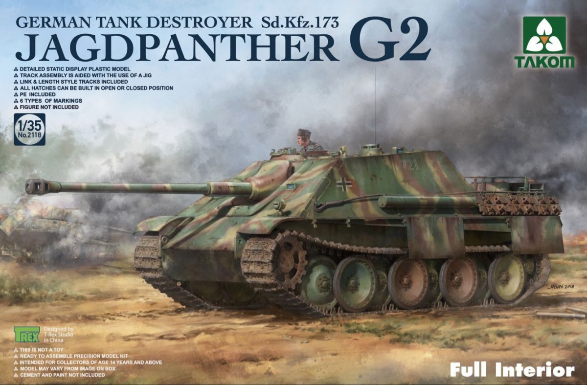 Takom 2118 Sd.Kfz. 173 Pz.Jg. Panthère Jagd (1/35)