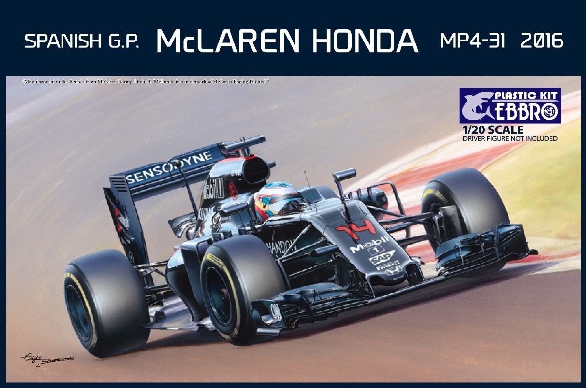 Ebbro 20018 McLAREN HONDA MP4-31 SPANISH GP 1/20