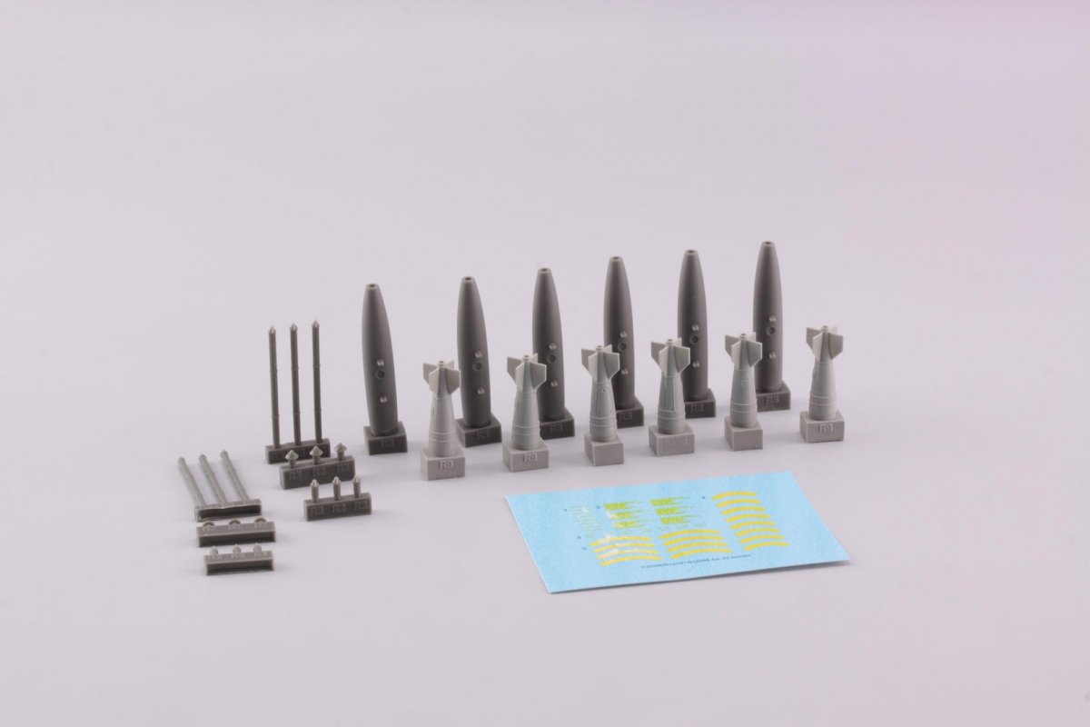 Bombes Eduard 632096 Mk.82 au 1/32 – image 5